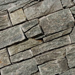 Stone Panels Rustic Silver